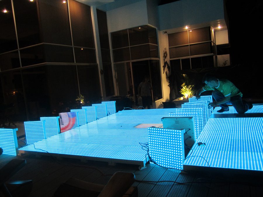 Pistas de Baile LED